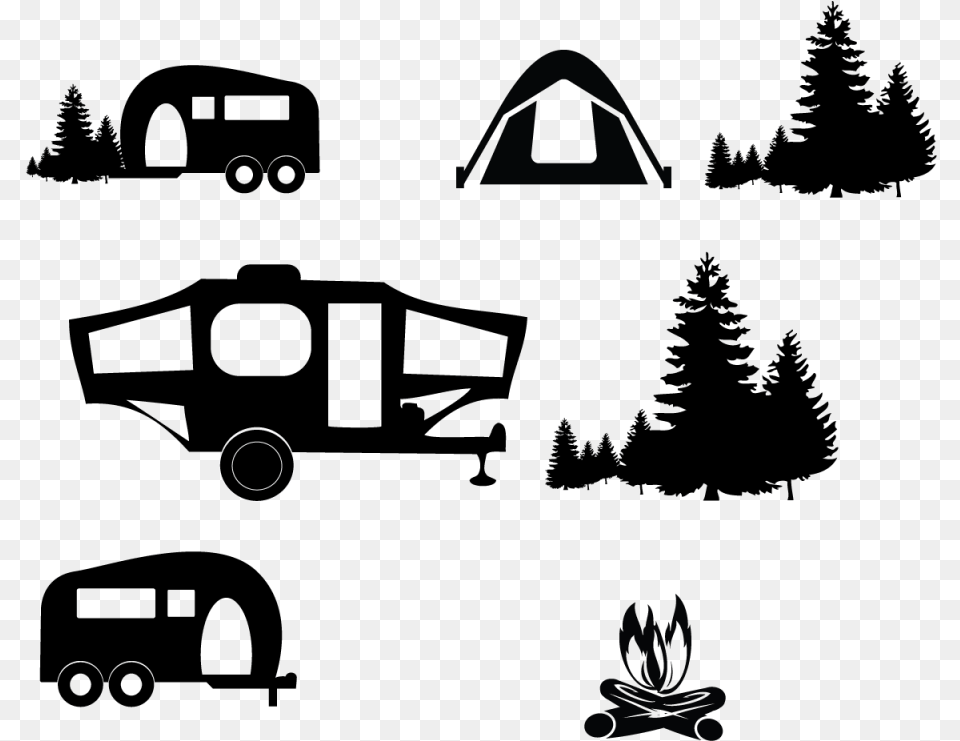 Camping Clipart Svg File Example Camp Winnipesaukee, Bag Free Transparent Png