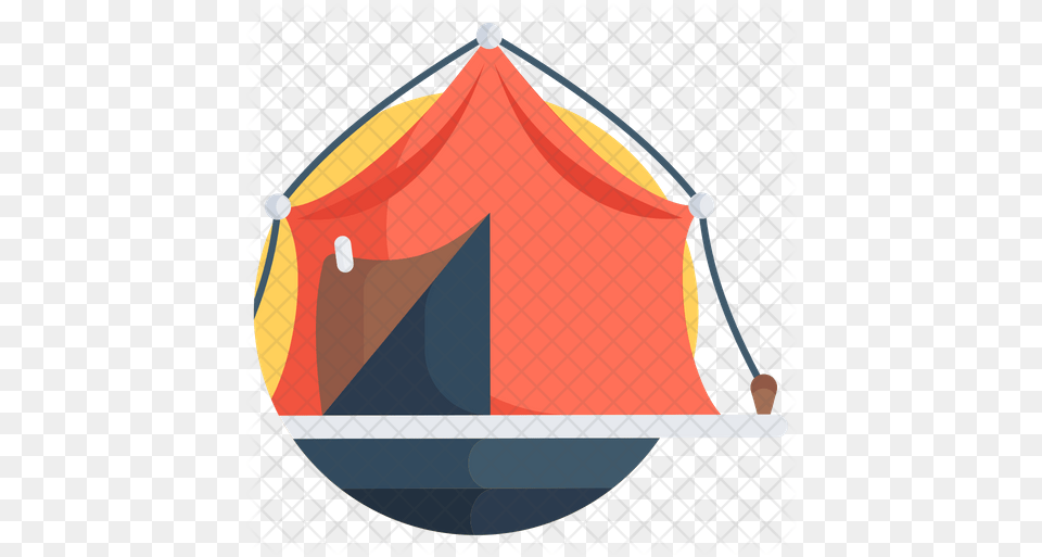 Camping Icon Canopy, Tent, Outdoors Png Image