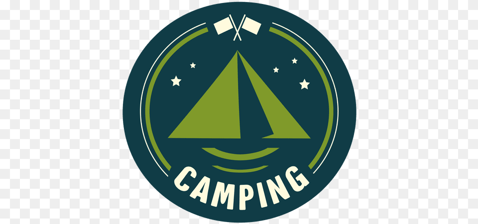 Camping Background Campfire, Logo, Symbol, Emblem Png Image