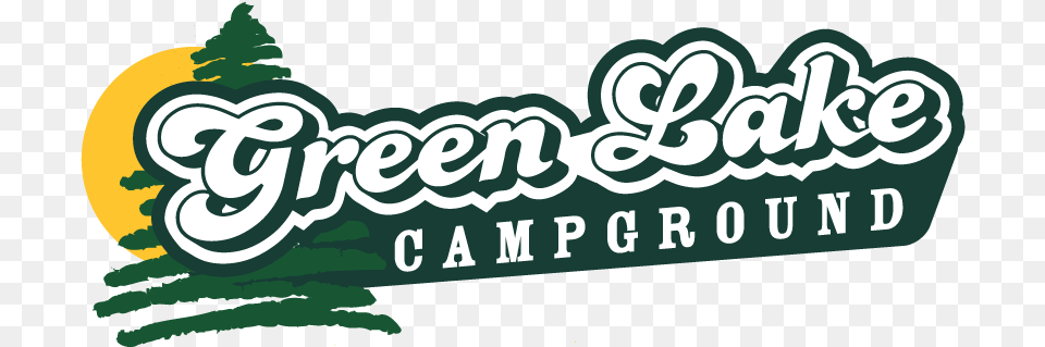 Camping Logo For Camp Green Lake, Sticker, Text, Dynamite, Weapon Free Png Download