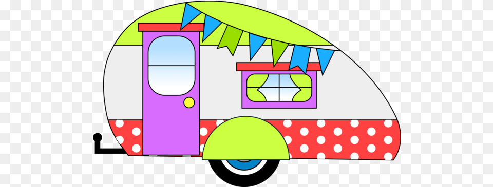 Camping Pink Area Car Clipart Clip Art, Bus Stop, Outdoors Free Png Download