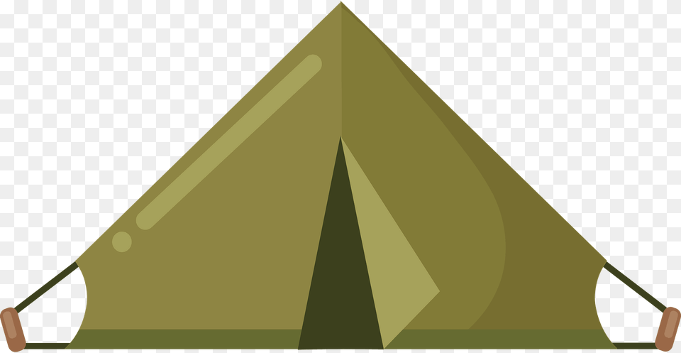 Camping Tent Clipart, Triangle, Outdoors, Leisure Activities, Mountain Tent Free Png