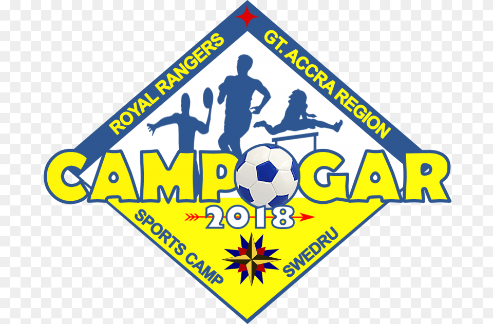 Campogar 2018 Logo Royal Rangers, Ball, Football, Sport, Soccer Ball Free Transparent Png