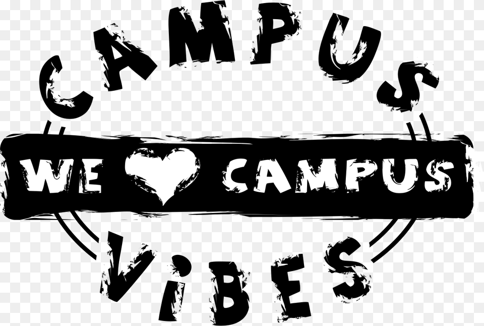 Campus Vibes Campus Vibe Logo, Stencil, Person, Text, Adult Free Transparent Png