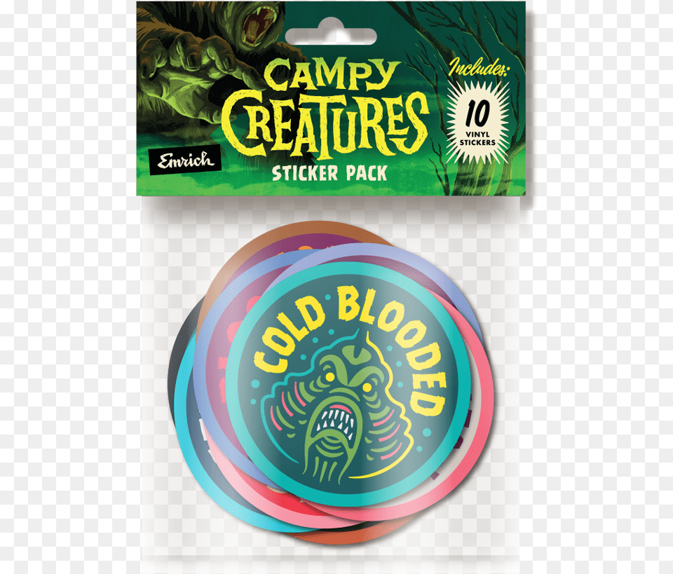 Campy Creatures Sticker Pack Free Png