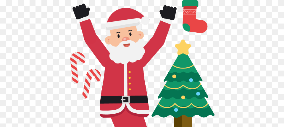 Camtasia Stock Animation Videoplasty Santa Claus, Elf, Baby, Person, Christmas Free Transparent Png