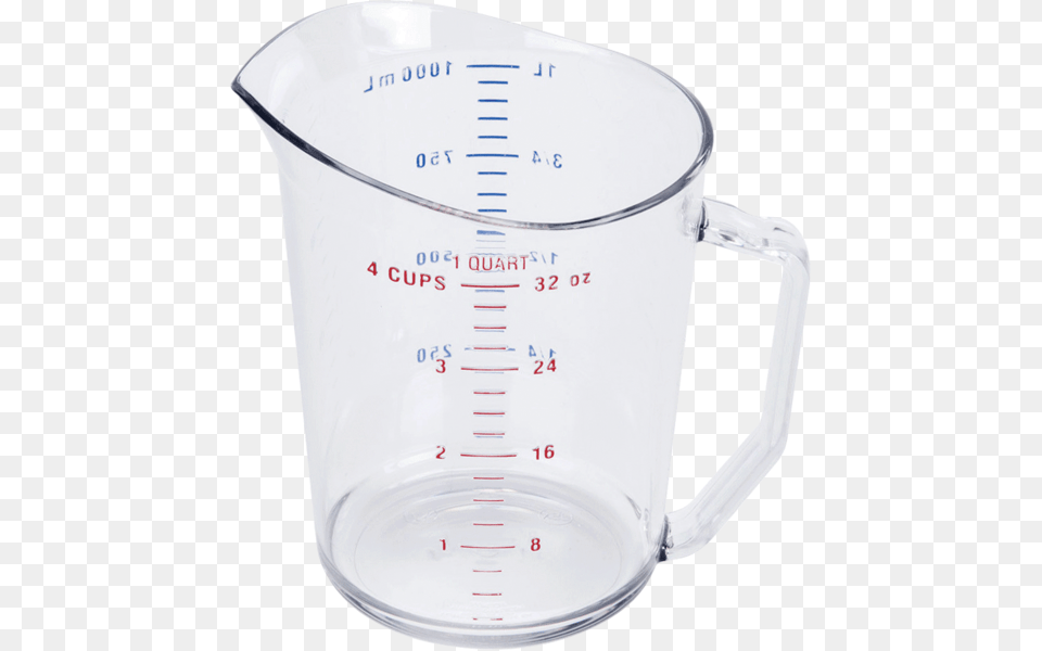 Camwear Measuring Cup Cb Measure Cup 1qt Clear, Measuring Cup Free Png