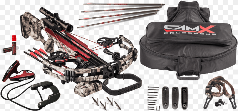 Camx A4 Expedition Package A4 Crossbow, Weapon, Arrow, First Aid, Quiver Free Png