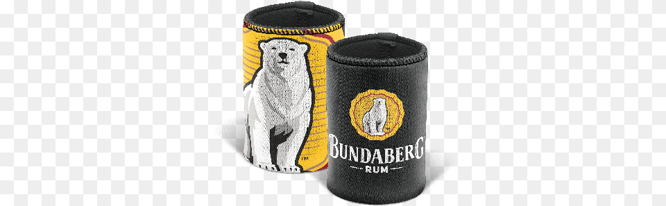 Can Cooler Black Bundaberg Rum, Animal, Bear, Mammal, Wildlife Png Image