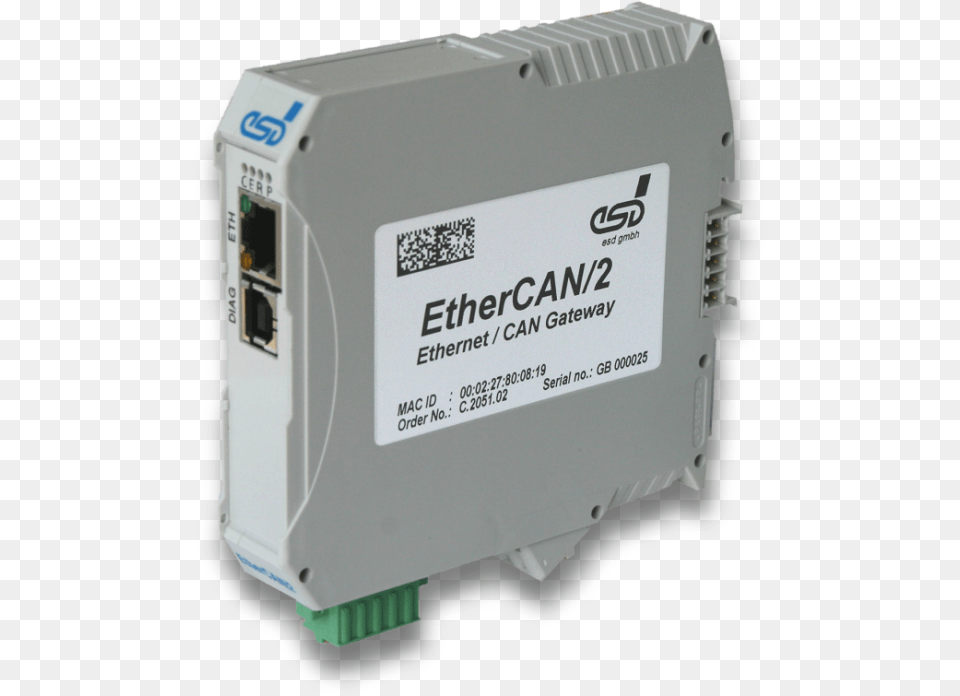Can Ethernet Gateway By Esd Circuit Breaker, Electronics, Hardware, Qr Code, Modem Png Image