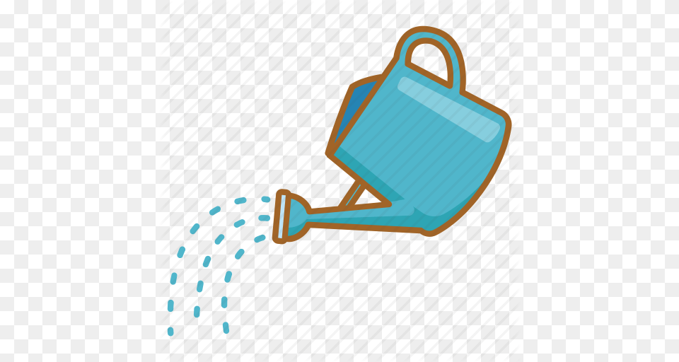 Can Gardening Pot Pouring Sprinkling Water Watering Icon, Tin, Watering Can Free Transparent Png