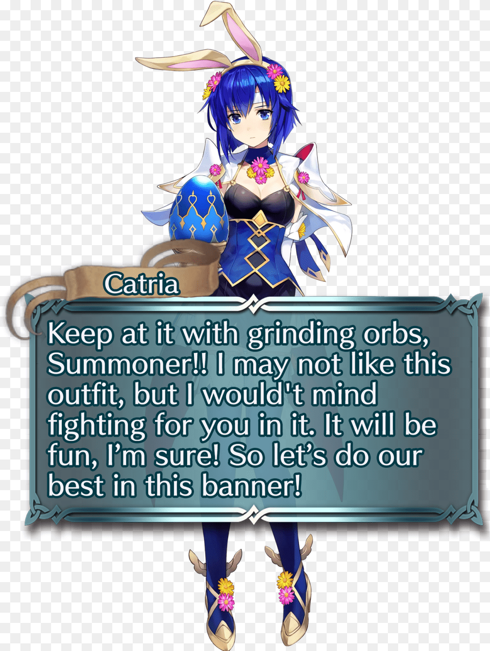 Can I Get Anybunny Wishing Me Good Luck On The Spring Spring Catria Fire Emblem, Book, Publication, Comics, Adult Free Png Download