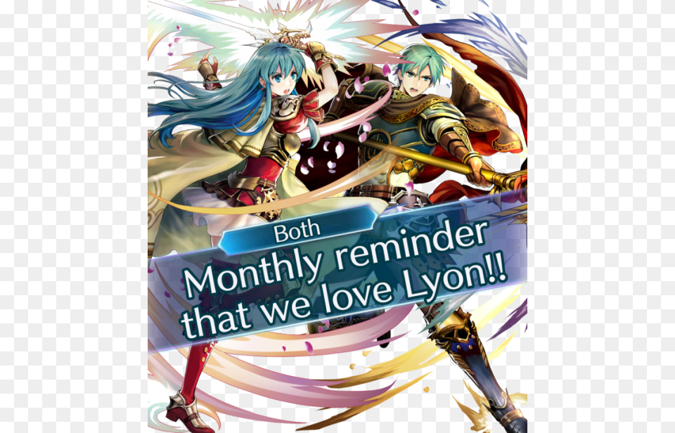 Can I Get Regular Eirika And Ephraim With Their Crit Never Learned How To Read Pit, Book, Comics, Publication, Adult Png Image
