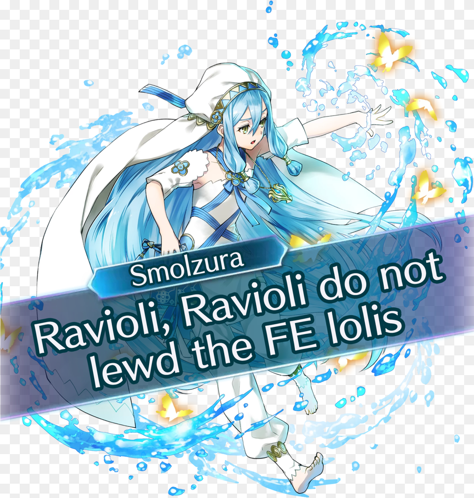 Can I Request Either Ylgr Or Baby Azura Saying Quotravioli Azura Fire Emblem, Publication, Book, Comics, Adult Png Image