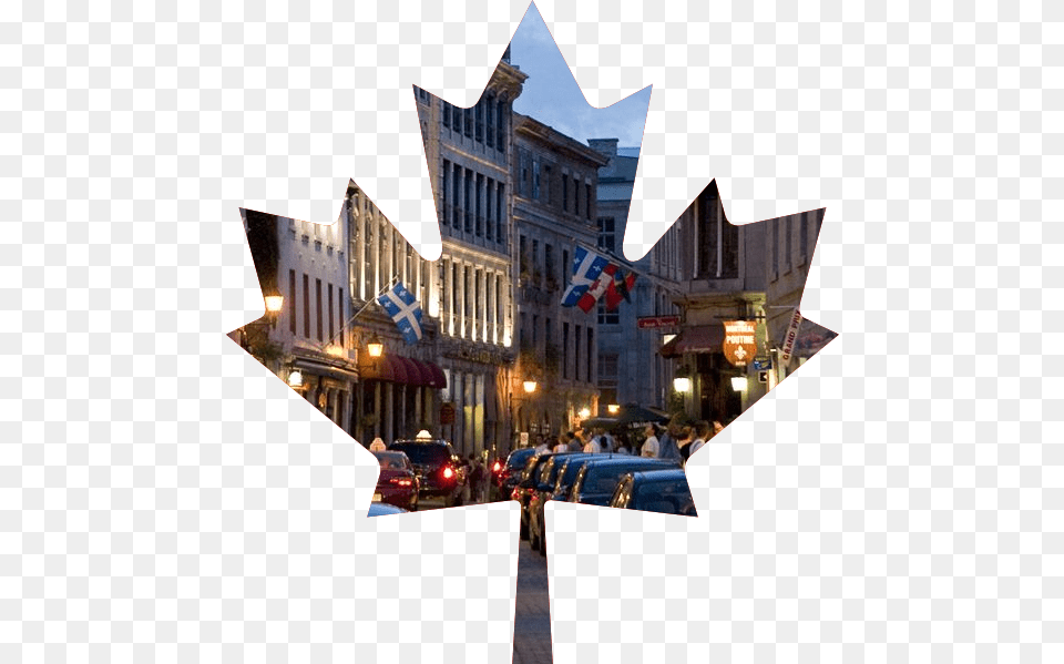 Can Leaf Flag Of Canada, Urban, City, Street, Road Png Image