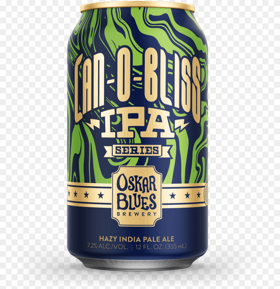 Can Obliss Series Hazy Ipa Oskar Blues Brewery Oskar Blues Can O Bliss Hazy Ipa, Alcohol, Beer, Beverage, Lager Free Transparent Png