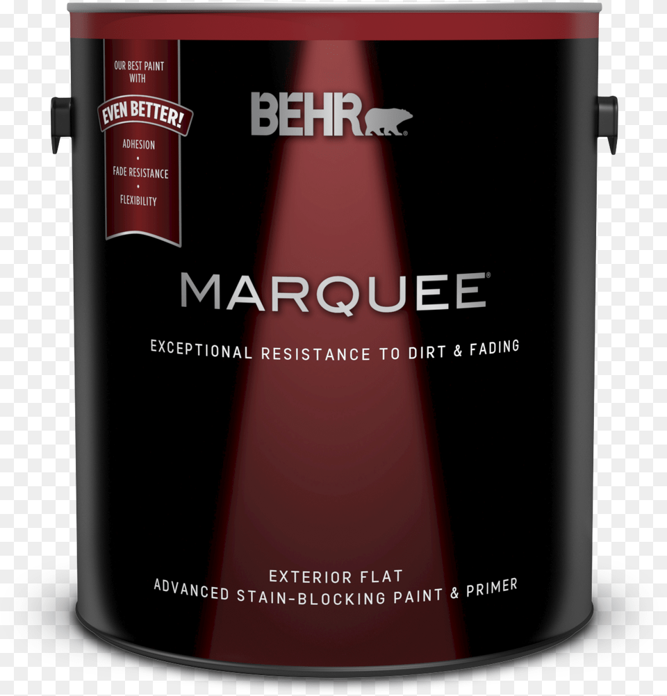 Can Of Behr Marquee Exterior Flat Paint And Primer Behr Marquee Exterior Flat, Paint Container, Tin Free Png Download