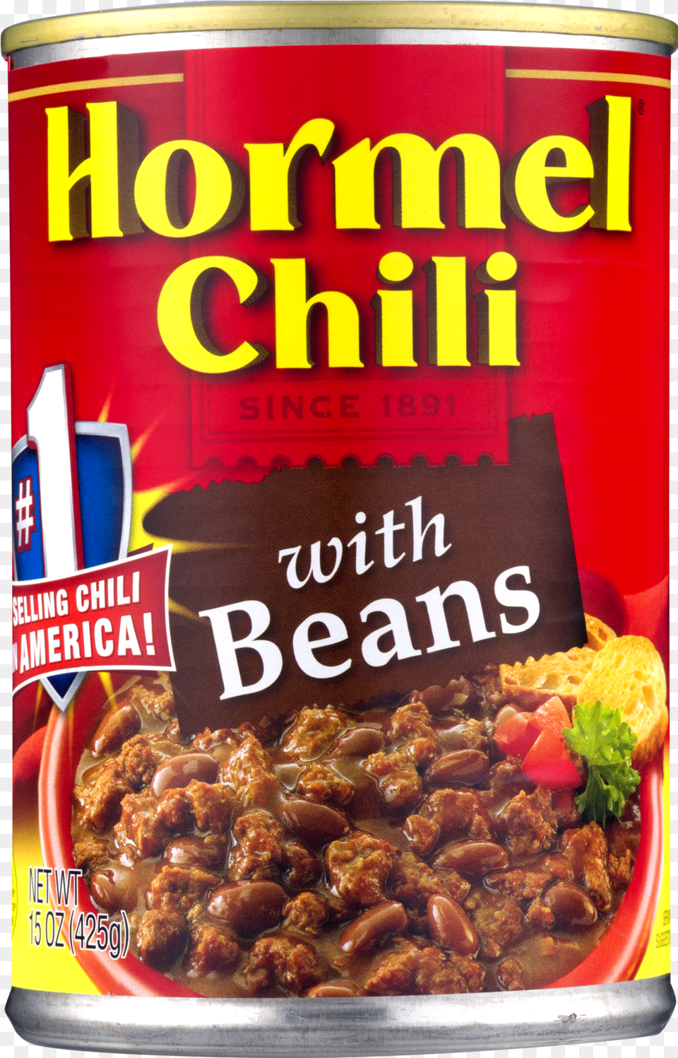 Can Of Hormel Chili, Tin, Bean, Food, Plant Png