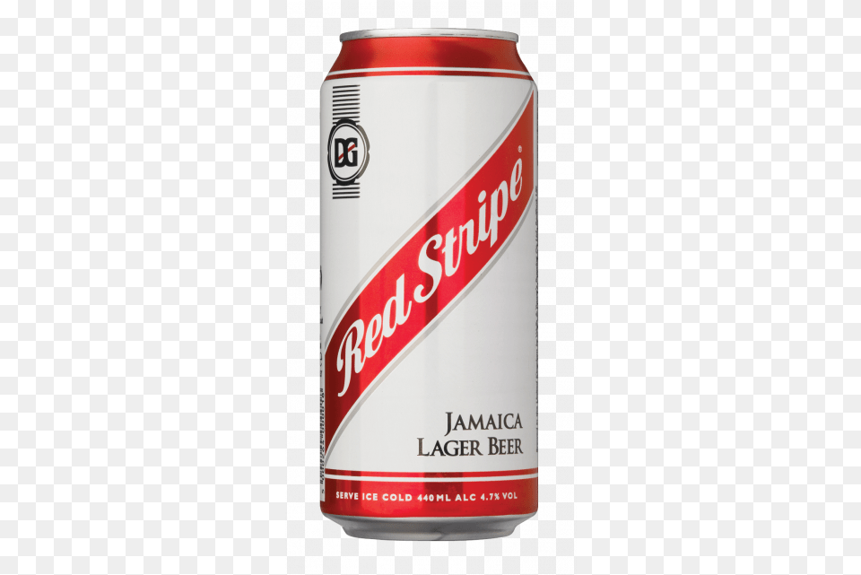 Can Of Red Stripe, Alcohol, Beer, Beverage, Lager Free Png Download