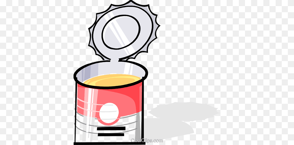Can Of Soup Royalty Free Vector Clip Art Illustration, Tin, Dynamite, Weapon, Aluminium Png Image