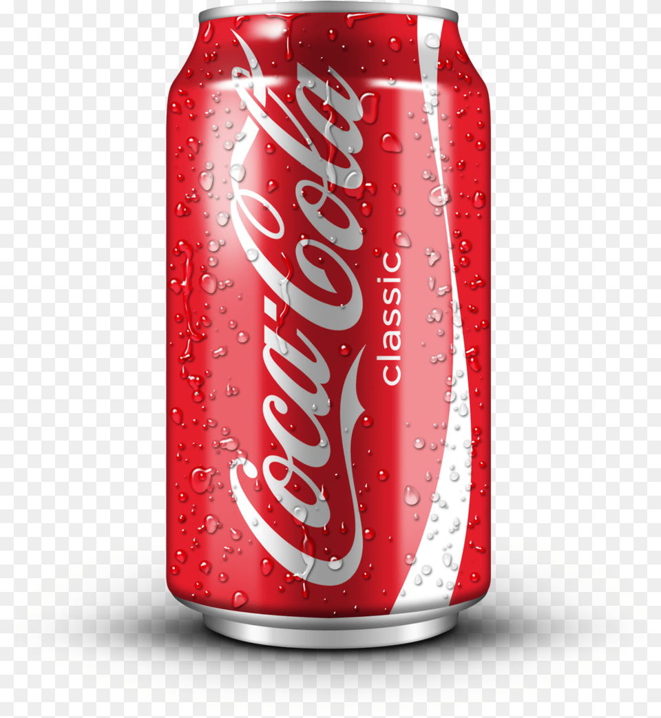Can Soda Transparent Clipart Coca Cola, Beverage, Coke, Tin Free Png