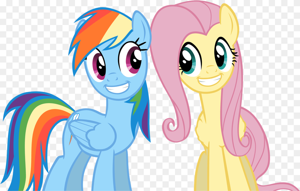 Can Someone Please Do Rainbow Dash And Fluttershy, Book, Comics, Publication, Baby Free Png Download