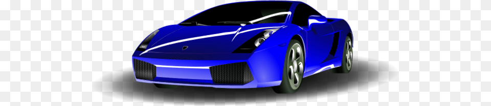 Can Use For Book Cover Car Clipart Lamborghini Blue Lamborghini Clipart, Vehicle, Coupe, Transportation, Sports Car Png Image
