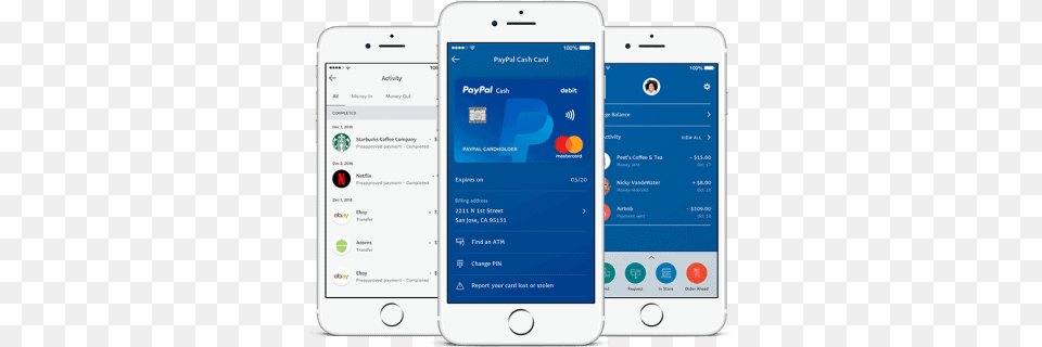 Can You Buy Groceries With Paypal Yes Hereu0027s How Paypal Cash Debit Card, Electronics, Mobile Phone, Phone, Person Free Png