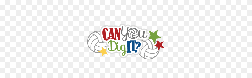 Can You Dig It Scrapbook Title Volleyball Volley, Dynamite, Weapon, Text, Logo Png