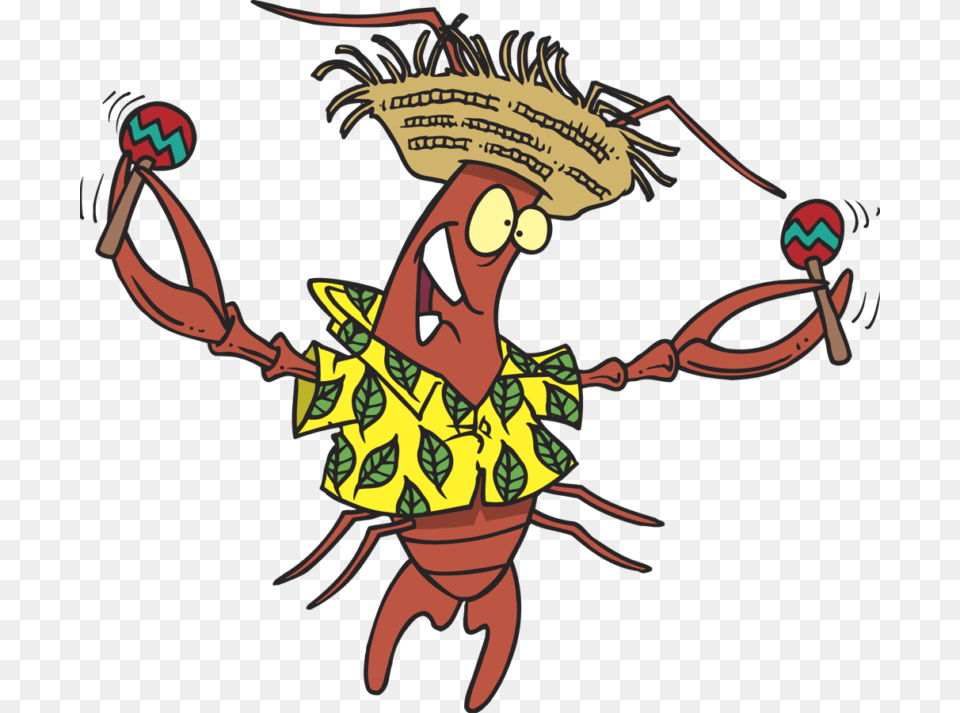 Can You Smell The Spice In The Air And Feel The Heat Crazy Crawfish, Person, Cartoon, Face, Head Free Png Download