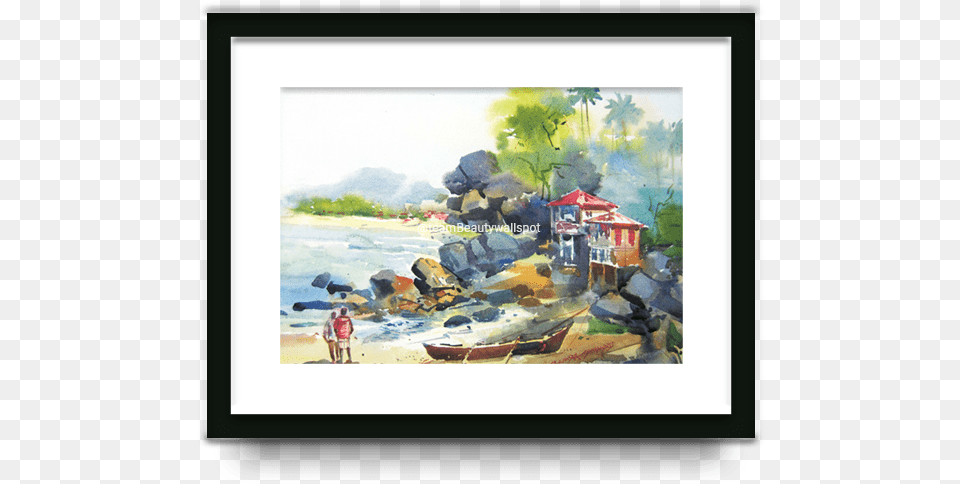 Canacona Goa Scenery Buy Original Paintings Online Canacona, Art, Painting, Person, Outdoors Free Png