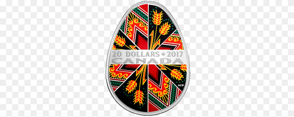 Canada 2017 20 Traditional Ukrainian Pysanka Easter 2017 Pysanka Coin, Disk Png Image