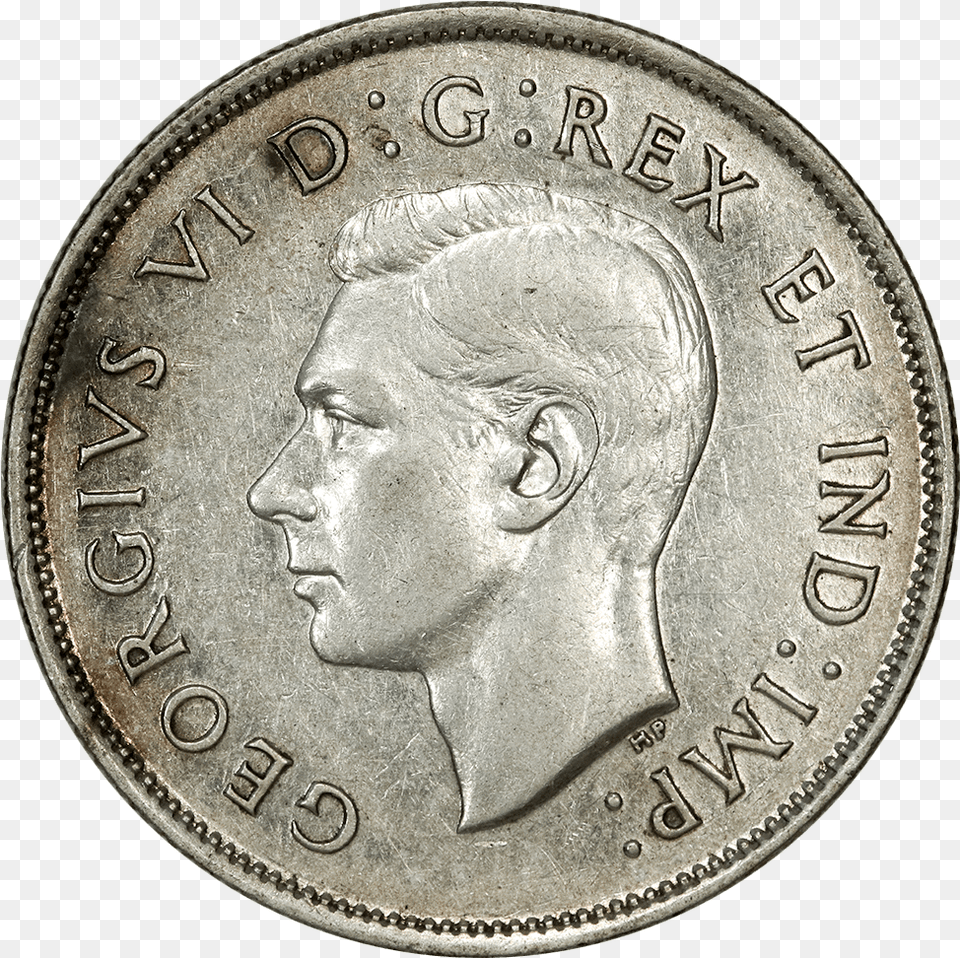 Canada 50 Cent Silver Km Cash, Coin, Money, Adult, Man Png Image