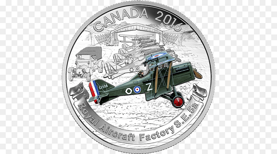 Canada Coin, Aircraft, Airplane, Transportation, Vehicle Free Png Download