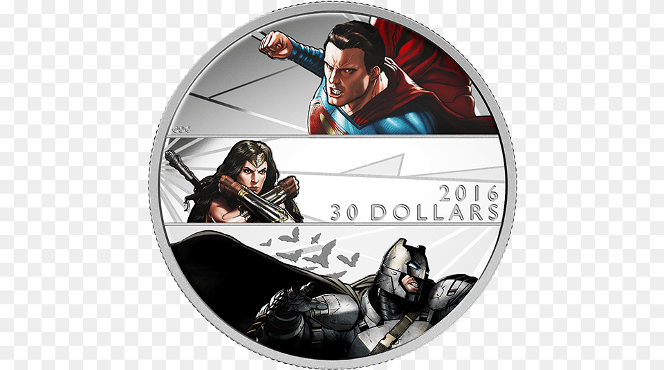 Canada Coin Superman, Adult, Female, Person, Woman Free Transparent Png