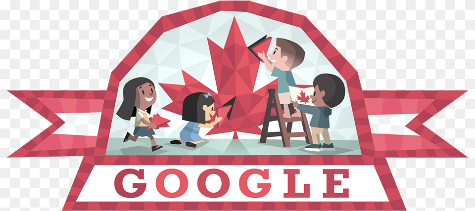 Canada Day 2018 Canada Day Google Doodle, Person, People, Advertisement, Poster Png