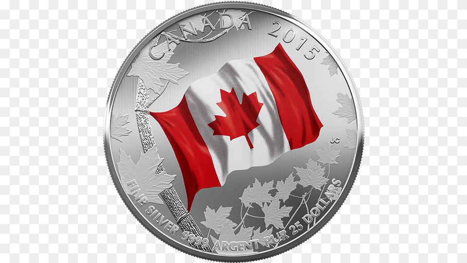 Canada Flag, Silver Free Png