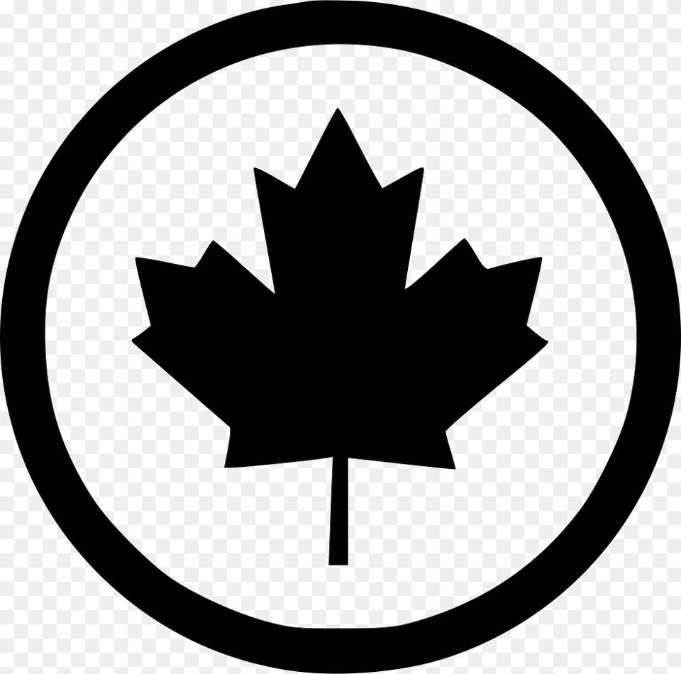 Canada Flag Black Canadian Flag, Leaf, Plant, Symbol Free Png