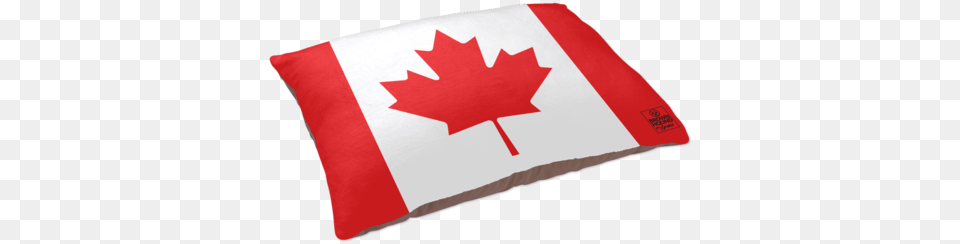 Canada Flag Dog Bed Canada, Cushion, First Aid, Home Decor, Leaf Png Image