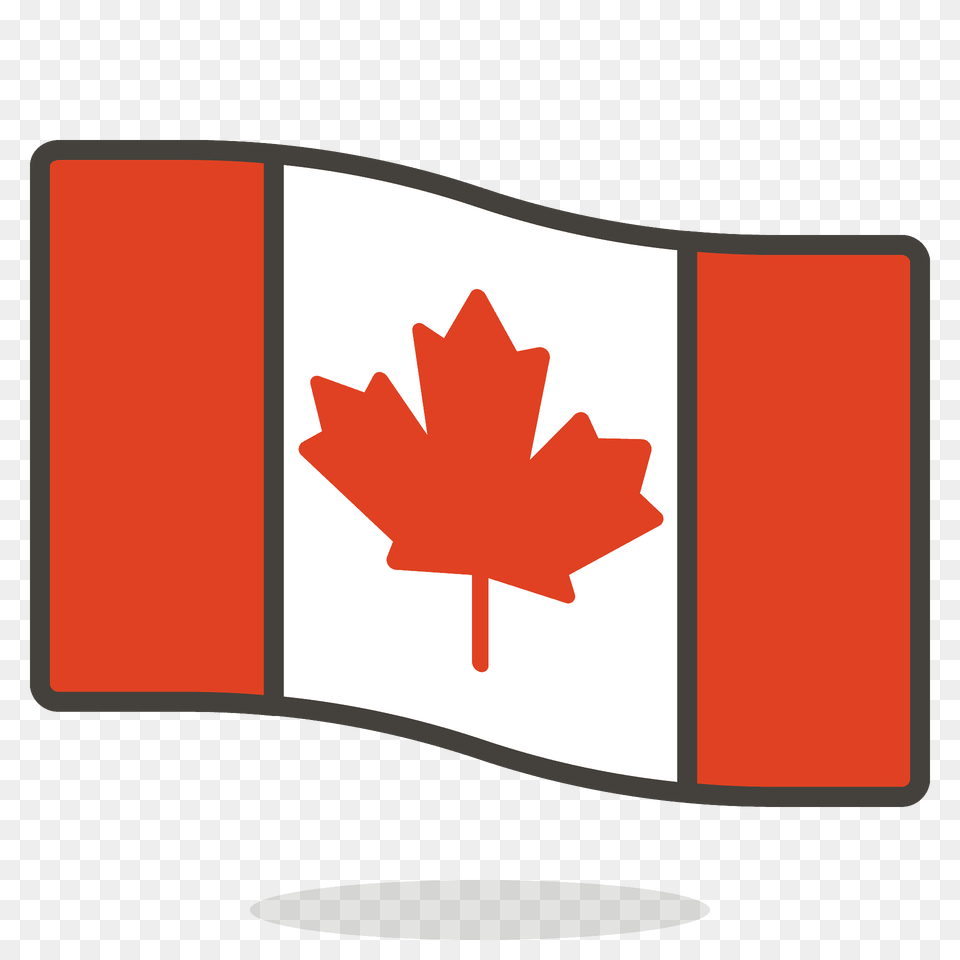 Canada Flag Emoji Clipart, Leaf, Plant Png