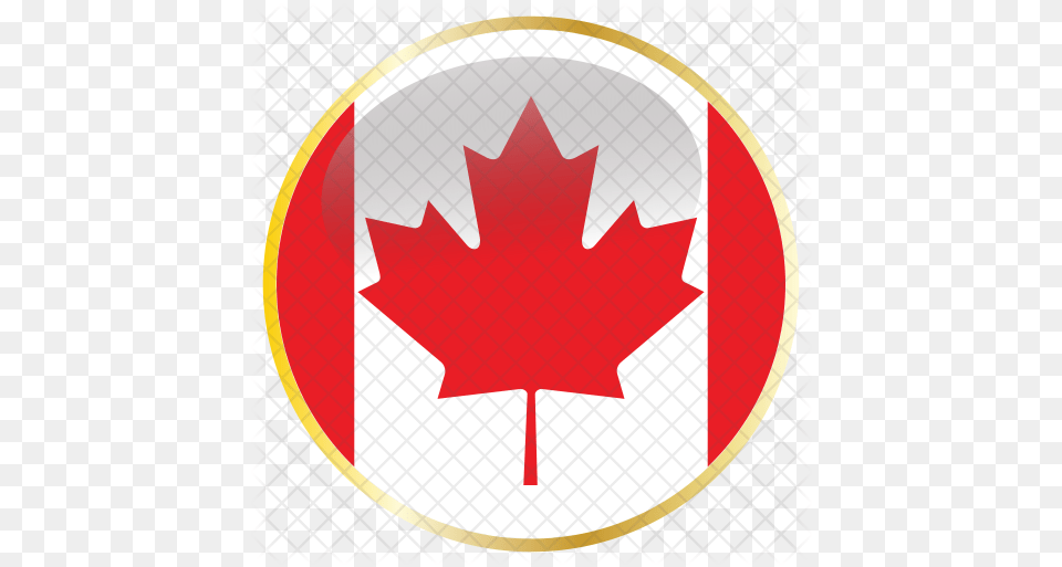 Canada Flag Icon Canada Thin Blue Line, Leaf, Plant, Maple Leaf, Logo Free Transparent Png