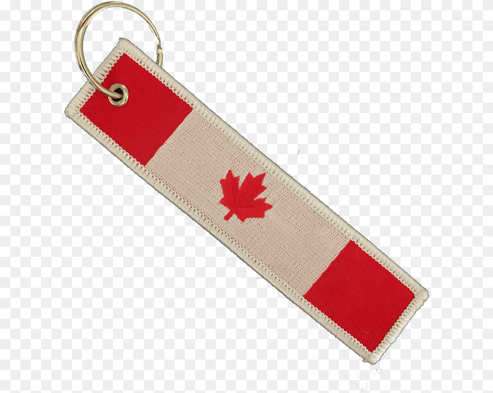 Canada Flag Key Tag Label, Accessories, Leaf, Plant, Strap Png Image