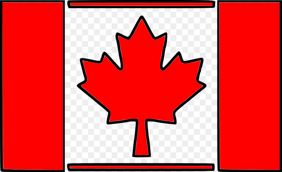 Canada Flag Stencil, Leaf, Plant, Maple Leaf, Logo Free Transparent Png