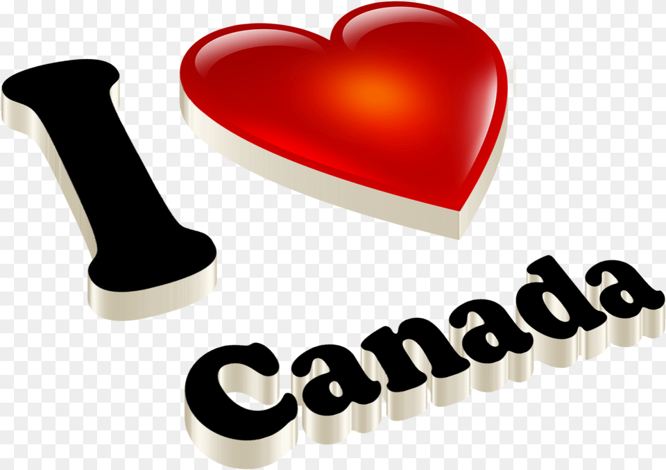 Canada Heart Love Canada, Smoke Pipe Free Png Download