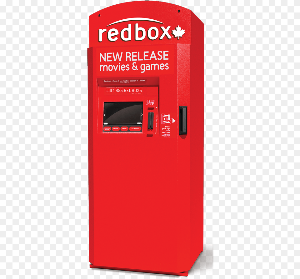 Canada Kiosk Red Kiosk, Machine Free Png Download