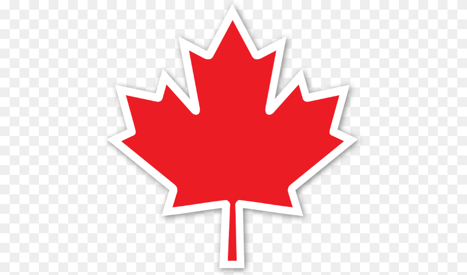 Canada Leaf Sticker Canadian Flag, Plant, Maple Leaf Png Image