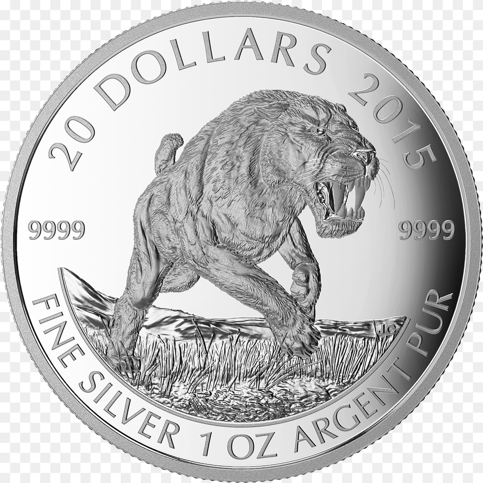 Canada Prehistoric Animals Coins, Animal, Bear, Mammal, Wildlife Free Png Download