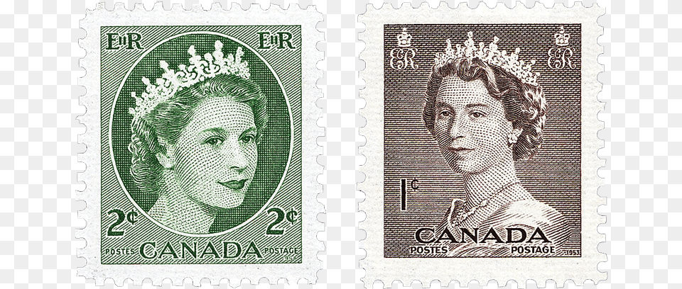Canada Queen Elizabeth Stamps Yousuf Karsh Dorothy Old Postage Stamps Canada, Postage Stamp, Adult, Bride, Female Free Png