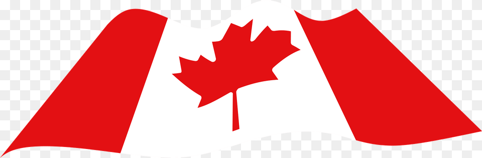 Canada Wavy Flag Clipart, Leaf, Logo, Plant Free Transparent Png