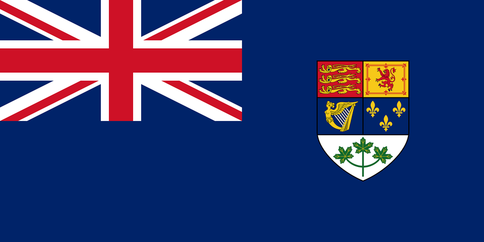 Canadian Blue Ensign Clipart Free Png